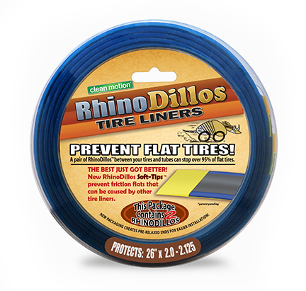 Pair of Rhinodillos Tire Liners